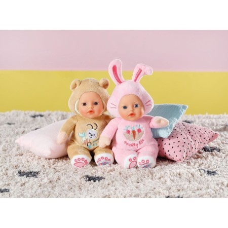BABY born Bebelus moale 18 cm Iepuras roz sau Urs maro